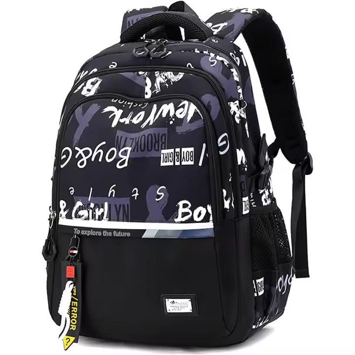Mochila de viaje para la universidad, negocios y academia de gran capacidad con estampados informales y elegantes - 1