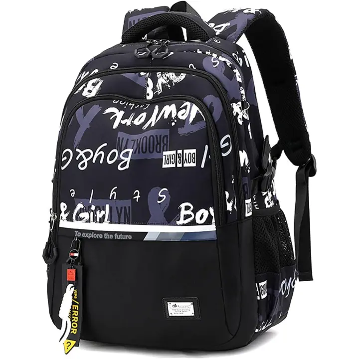 Mochila de viaje para la universidad, negocios y academia de gran capacidad con estampados informales y elegantes - 1