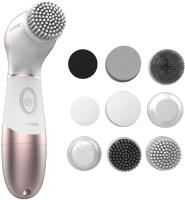 Cecotec 3371 Bamba FaceCare TotalClean Cepillo facial con 9 cabezales para cara cuerpo y pies con giro de 360º un diseño ergonómico y con bolsa de viaje. - details 1