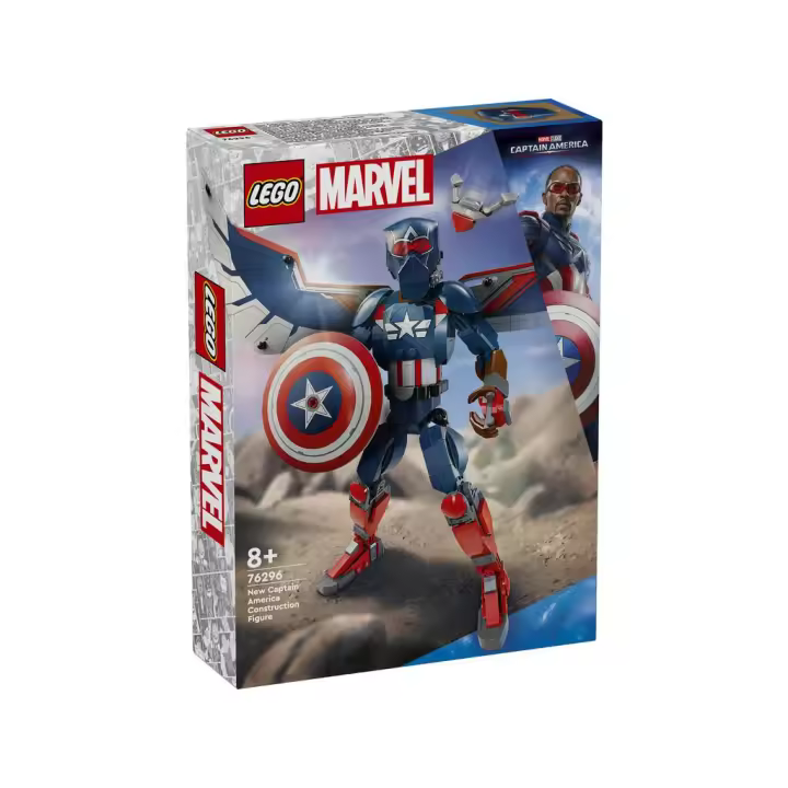 Lego Marvel Capitán América Brave World Figura Nuevo Capitán América - 1