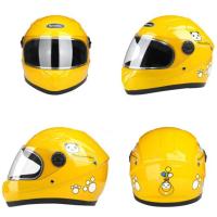 Casco De Motocicleta Para Niños Con Dibujos Animados Seguro Para Ciclismo Desmontable Adecuado Para Todas Las Estaciones Tamaño 50-54cm Abs Unisex - details 5