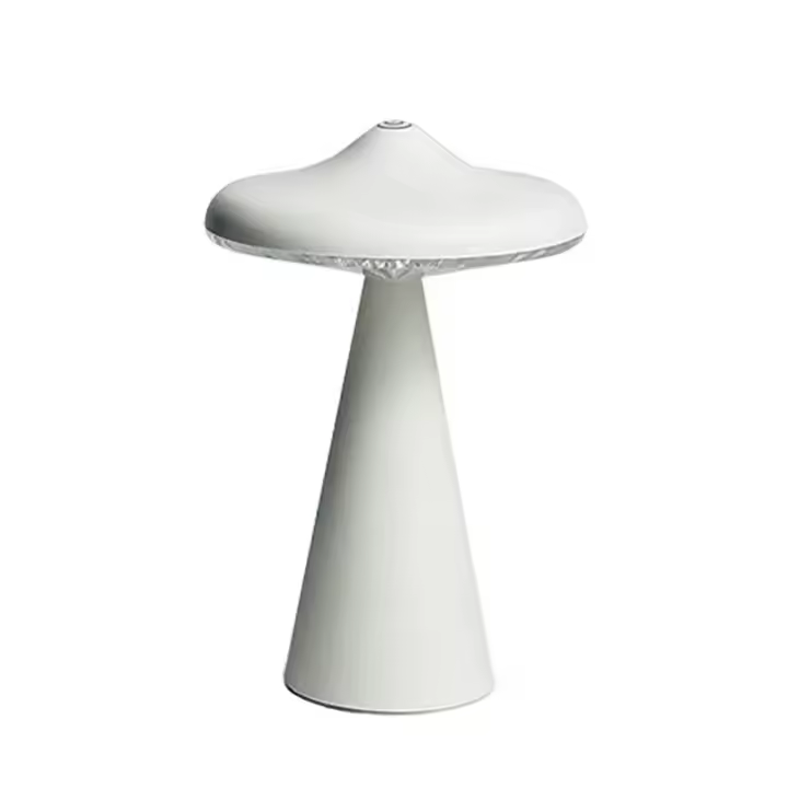 Lámpara De Mesa LED En Forma De Hongo Recargable USB Luz Nocturna Portátil Toque Para Decoración De Sala De Estar Y Dormitorio - 1