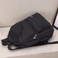 Mochila De Niña Sencilla Y De Color Unido Para Adolescentes Hecha De Nylon Bolsa Escolar Para Viajes Y Uso Diario - details 7