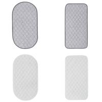 Mantel De Cambio Para Bebé Recipiente Portátil Para Recién Nacidos Y Niños Infantes Hombres Y Mujeres Impermeable Y Reutilizable Hecho De Algodón De Bambú Tamaño Medio Edad Recomendada 0-6m - details 0