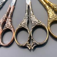 Tijeras De Costura Vintage Europeas 1Pc Herramienta De Tela Para Bordado Y Tailor Retro Diseño Elegante Para Manualidades - details 5