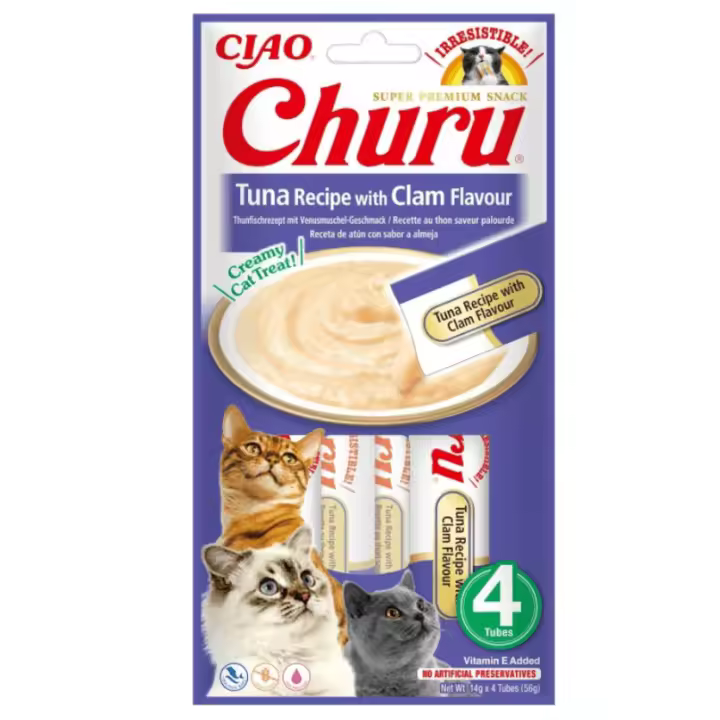 Churu Atún con Almejas 12x4x14 gr - 1