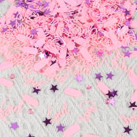 Confeti Azul Y Rosa Para Baño De La Madre Decoraciones DIY Para Fiesta De Cumpleaños De Bebé Niño Y Niña Descubrimiento Del Género Paquete De 15g - details 7