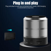 Altavoz Bluetooth Portátil Con Batería De Gran Capacidad Para Exteriores Y Camping Soporte USB Metal Resistente Al Agua - details 1
