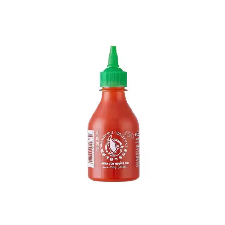 Sriracha Salsa Chili Picante 225g, Sriracha Mayo, Sriracha ahumada, Sriracha Super hot, Sriracha Blackout Flying Goose - 1