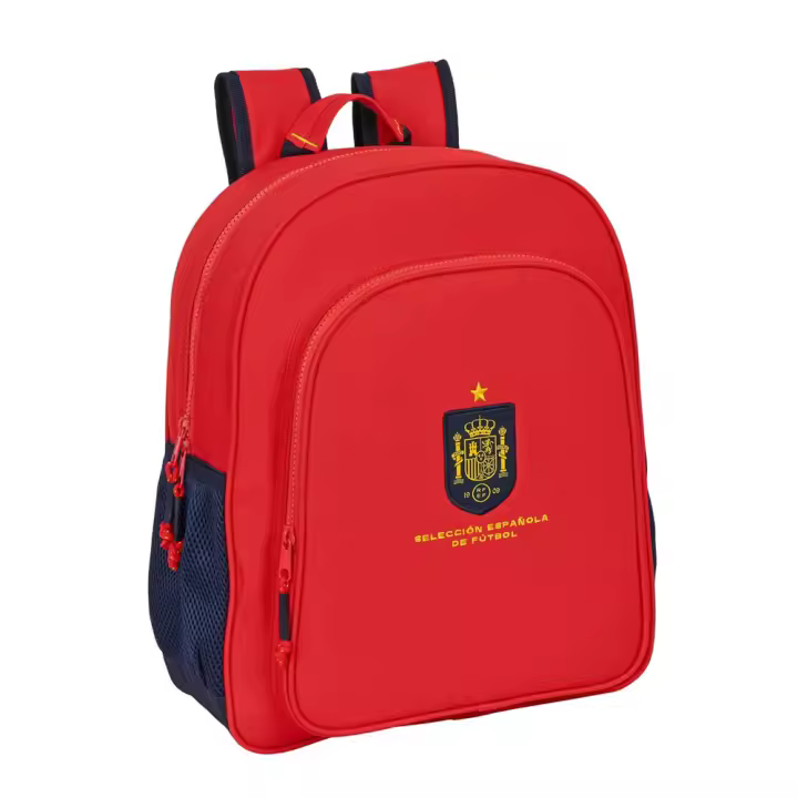 Mochila Junior Selección Española De Fútbol Adaptable a Carro 32X38X12Cm (Safta 612247640) - 1