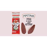 Fruypis Pipetinas - Pipas Sabor Kétchup Americano - Caja con 10 unidades de 135gr cada una - details 0