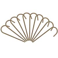 Juego de 10 Piquetas de Anclaje para Cama Elástica - Estabilidad y Seguridad Garantizada contra el Viento y las Adversidades Climáticas - details 0