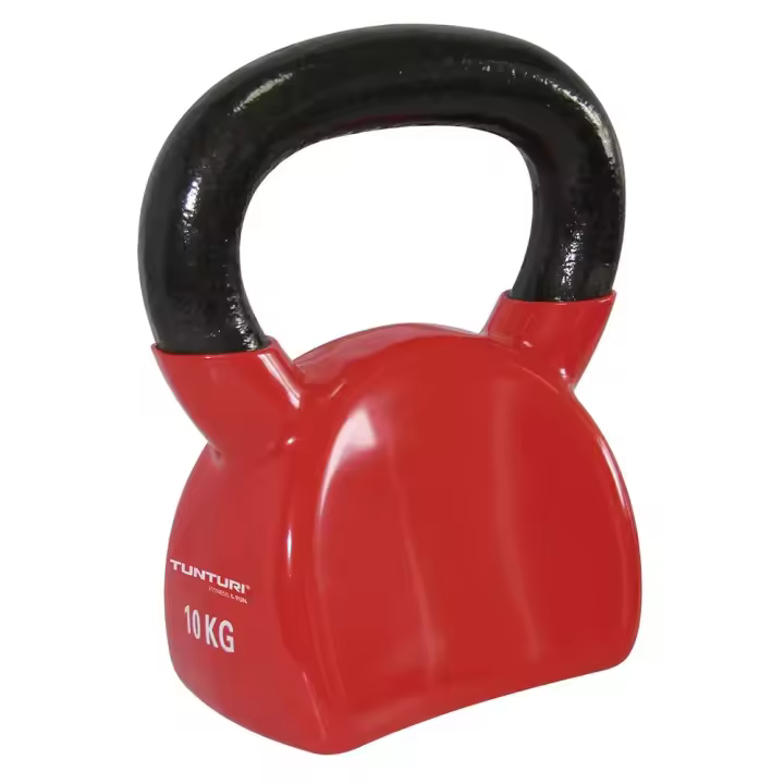 Tunturi Pesa Rusa Vynil 10kg Rojo - 1