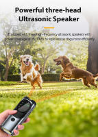 ROJECO Repelente De Perros Ultrasonido De Alta Potencia Anti Ladrar Entrenador Recargable conLinterna LED Dispositivo De Entrenamiento Para Perros - details 3
