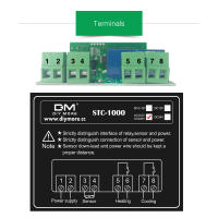 Controlador De Temperatura Digital LED STC1000 Con Sensor NTC Regulador Térmico De Relé Para Calentador Congelador Nevera Envasado Individualmente - details 8