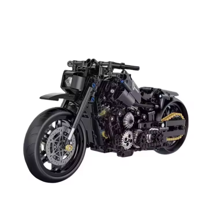 Bloques De Construcción Técnicas 2024 Para Motocicleta Duke Harleys Modelo De Carrera De Bricolaje Juguetes Educativos Para Niños Regalo - 1