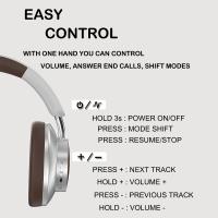 Auriculares de Bluetooth Cascos Inalámbricos de Diadema con Cancelación de Ruido Sonido Estéreo Bajo Potente 40H TEISCHE - details 0