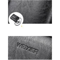 Bolso De Hombro Vintage Para Hombres Bolsos Cruzados Retro Con Cierre De Cremallera Bolsa De Mano De Nylon Para Occasiones Versátiles - details 6