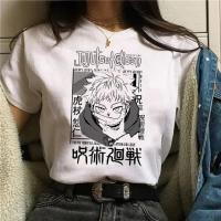 Camiseta De Algodón Para Mujer Jujutsu Kaisen Gojo Satoru Yuji Itadori Verano Manga Corta Estilo Casual Manga De Moda Japonesa Anime - details 3
