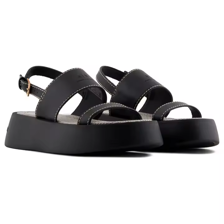 Armani Exchange Sandalias Xdp054_xv921 Negro - 1