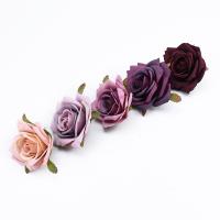 5/10pcs Rosas Europeas De 8CM Para Bodas Decorativas Flores Artificiales Accesorios De Novia Clearancce Hojas Incluidas Venta Al Por Mayor - details 13