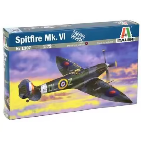 Italeri 1307 - Maqueta avión Spitfire Mk. VI. Escala 1/72 - 1