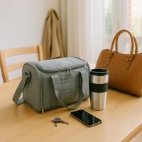 Cafetera de goteo individual Jocca con taza térmica de viaje 420 ml, filtro de malla reutilizable, apagado automático, interruptor ON/OFF con luz y termo de acero inoxidable apto para portavasos de coche. Ideal para café rápido y portátil. Potencia 750W - details 1