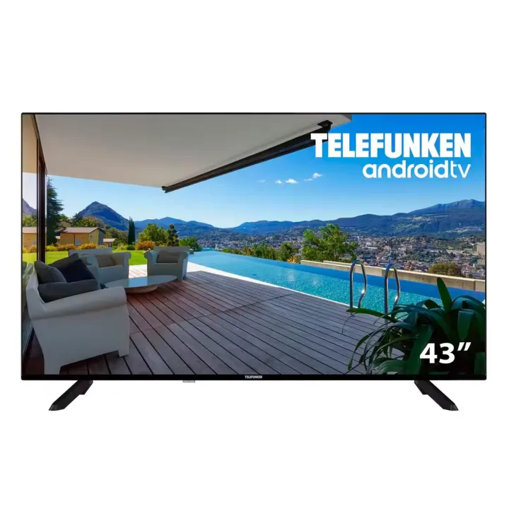 TELEFUNKEN 43DTUA523 / Televisor Smart TV 43" Direct LED UHD 4K HDR - 1