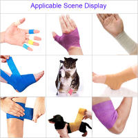 10 Rolls De Cinta Elástica Autoadhesiva Para Deportes Protección De Rodilla Mano Perro Tatúe Accesorios De Hombro - details 6