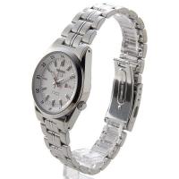reloj hombre unisex SEIKO 5 SNK559J1 MADE IN JAPAN 36mm dial blanco correa de acero 30m WR - details 7