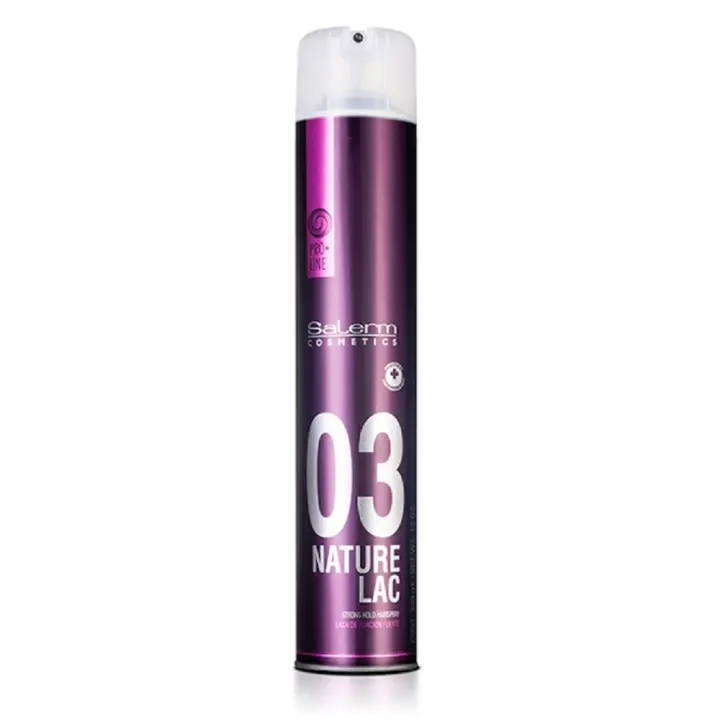 Laca Antihumedad Fijación Fuerte Proline 03 NATURE LAC Strong Hold Hairspray 650ml - Salerm Cosmetics - 1