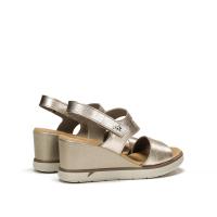 FLUCHOS F1973 PLATIN Sandalias plataforma mujer 35069 25V SANDALIA CUÑA ALUMINIO PLATINO - details 4