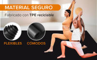 ManiBoom Esterilla Yoga, Pilates, Fitness, Deporte GRANDE y GRUESA 212 x 150cm 8mm Grosor - Colchoneta Gimnasia ANTIDESLIZANTE para Ejercicio - Mat Gym Gruesa - Tapete Gimnasio para Abdominales - details 0