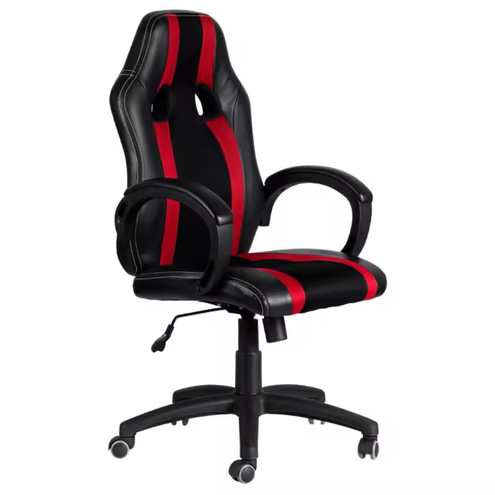 Silla Race - Rojo y Negro - 1