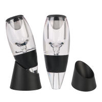 Decantador De Vino Con Filtro Y Base Aerador Profesional Para Bar Y Fiesta En Casa Dispensador Rápido Para Whisky Y Vino Tinto Material PP Ecológico - details 5