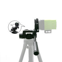 TRIPÉ ADJUSTABLE PROFESSIONAL CLUBIONA LB06 Soporte Para Nivel Láser Manejable En Tres Dimensiones Base Universal Con Tornillo De 1/4" - details 5