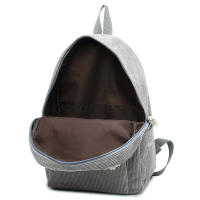 Mochila De Corduroy Personalizada Para Mujer Estilo Clásico Campus Antirrobo Con Mangueras Suaves Bolsa De Escuela Para Adolescentes Unisex - details 6