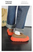 Nuevos Zapatos De Lana Para Mujer 2024 Botas De Nieve De Plataforma Calientes Antideslizantes Exteriores Para Al Aire Libre Con Lona Y Suela De EVA Zapatos De Invierno Con Forro De Peluche Corto - details 10