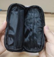 Monedero pequeño de nailon impermeable con llavero y tarjetero multifunción para mujer - details 8