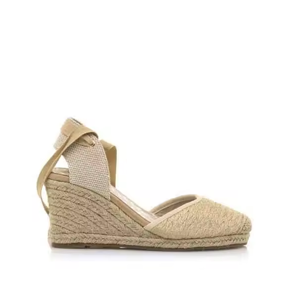 Espartos marca Mustang modelo 51122 para mujer en color beig - 1
