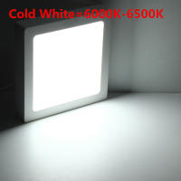 Luz De Techo LED Cuadrada Superficie 9W 15W 25W Luz Panel LED Con Driver AC85-265V AC110V/220V Luz Interior Para Habitación - details 9