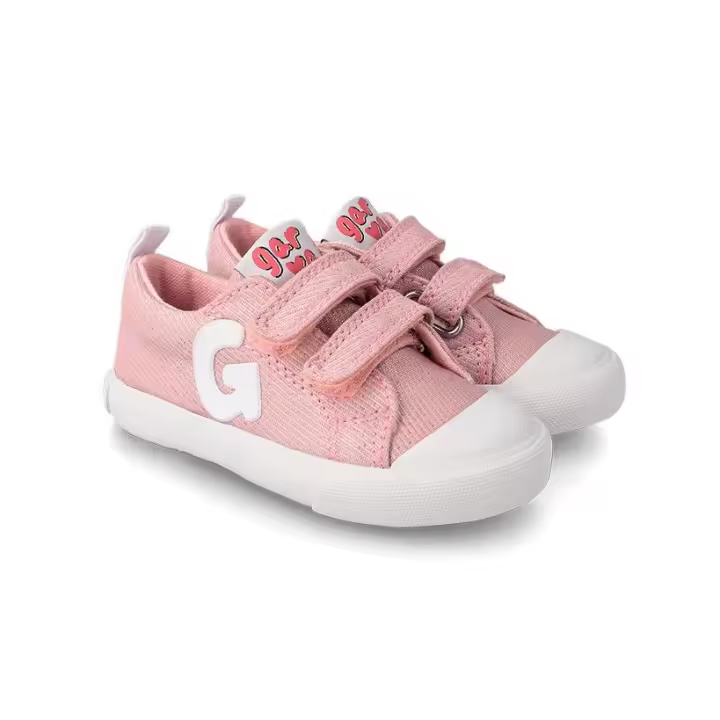 Garvalín zapatilla de lona con puntera y velcro mod. 232811-A - 1