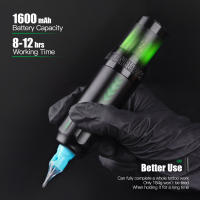Kit De Tatuaje Dragonhawk X5 Con Motor Sin Escobillas 4.0mm Batería Inalámbrica Máquina De Tatuaje Set De 1001RL Y 1201RL - details 2