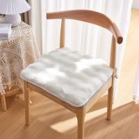 Cojín De Silla De Invierno De Peluche De Conejo Cálido Cojín Sedentario Para Oficina Cojín De Fart Para Silla De Comedor Cojín De Silla - details 1