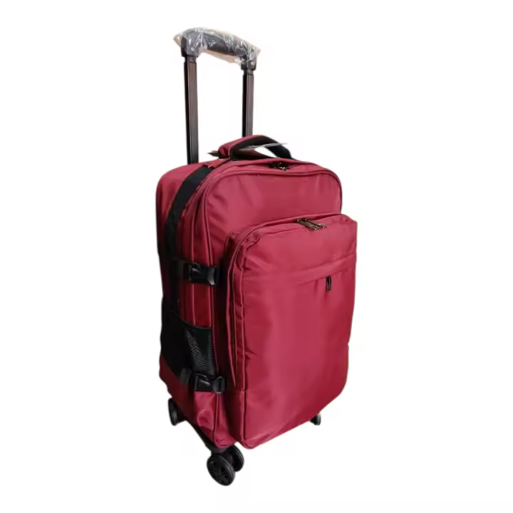 Maleta de Nailon con 4 ruedas 360°. Equipaje ideal para Viajes en cortos y largos en avión, maleta de viaje, maleta impermeable - 1