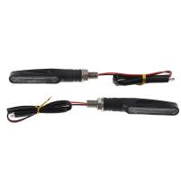 1/2 Pcs Luz Indicadora De Señal De Motocicleta Universal 12V LED Para Coche Automóvil Luz De Agua Fluente Faros Intermitentes - details 2