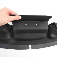 Bolsa De Parabrisas Para Motocicleta 3 Bolsillos Batwing Fairing Para Harley Electra Glide Street Glide Ultra Limited Tri Glide 2014-UP Material PU Cuero - details 11