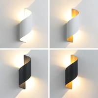 Lámparas De Pared Impermeables Para Exterior Iluminación De Pasillo Terraza Balcón Y Corredor Estilo Nórdico Moderno - details 2