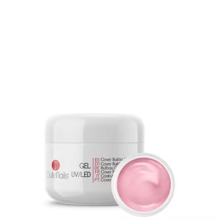 Gel Cover Builder Pink UV/LED 15ml para uñas esculpidas - Outlet Nails - 1