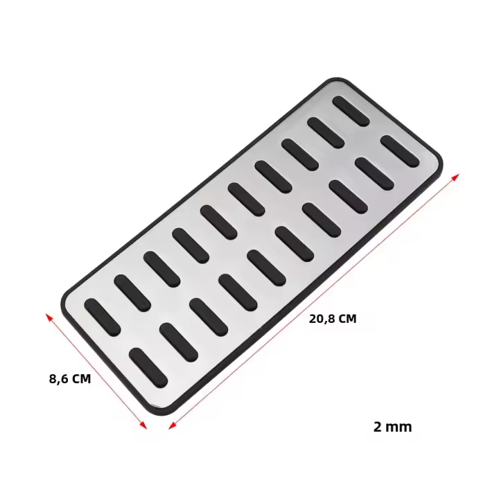 Cubierta De Pedal Para Coche Apto Para Hyundai Ix25 Creta Accent Verna Solaris Kia K2 Rio Soul KX3 Accesorios De Coche Acero Inoxidable - 1